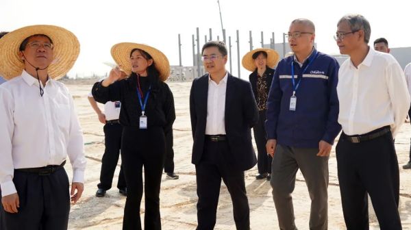 欽州市市長、自貿(mào)區(qū)欽州港片區(qū)管委主任 王雄昌調(diào)研中偉欽州產(chǎn)業(yè)基地